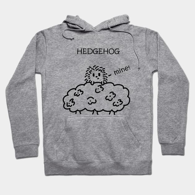 Hedgehog Hoodie by PelicanAndWolf